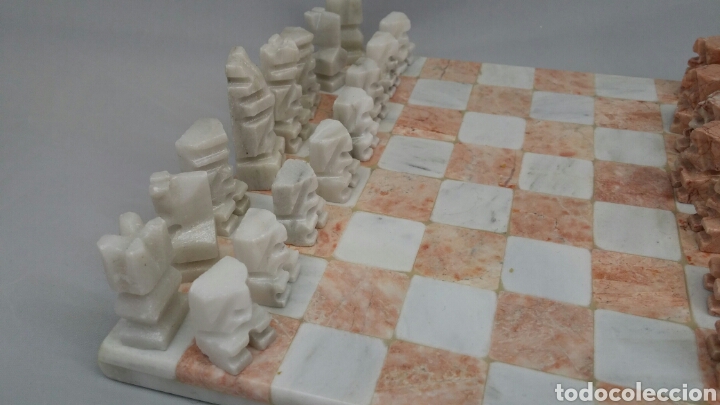 Juegos de mesa: Ajedrez de m&aacute;rmol 20&times;20cm - Foto 7