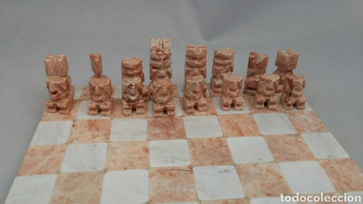 Juegos de mesa: Ajedrez de m&aacute;rmol 20&times;20cm - Foto 11