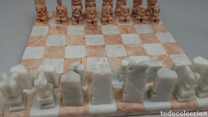 Juegos de mesa: Ajedrez de m&aacute;rmol 20&times;20cm - Foto 12