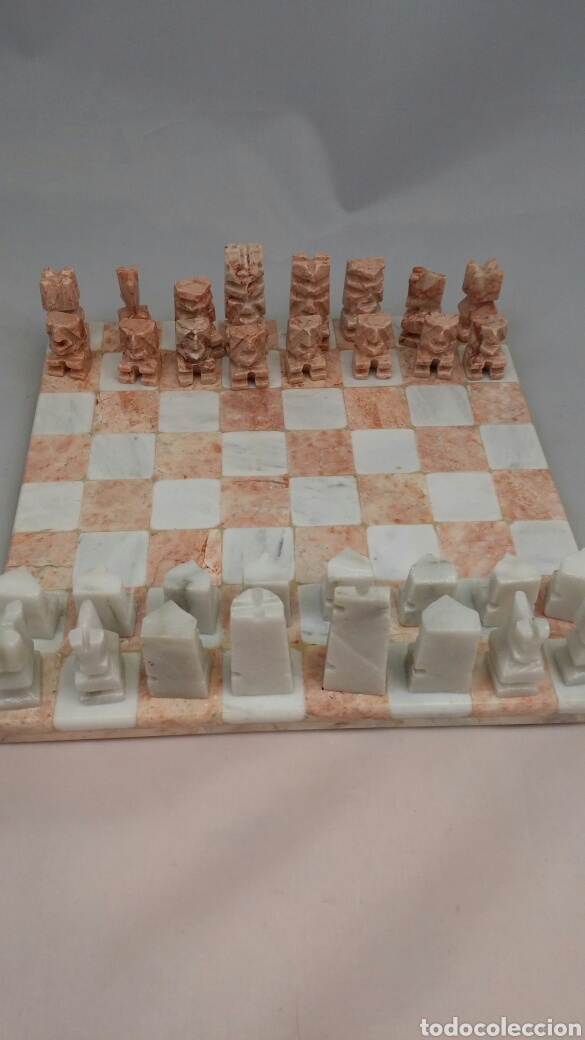 Juegos de mesa: Ajedrez de m&aacute;rmol 20&times;20cm - Foto 13