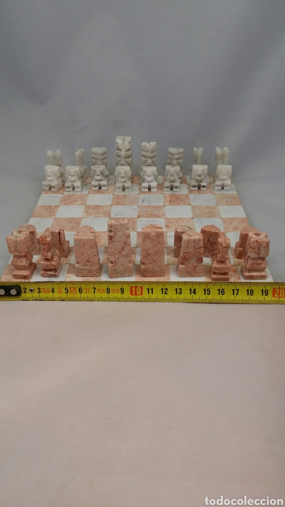 Juegos de mesa: Ajedrez de m&aacute;rmol 20&times;20cm - Foto 14
