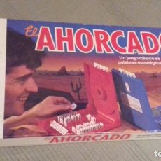 Juegos de mesa: JUEGO EL AHORCADO, UN JUEGO CLÁSICO DE PALABRAS ESTRATÉGICAS. MB. 1989.