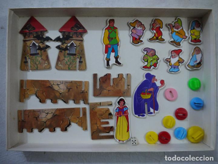 Juegos de mesa: SALVA A BLANCANIEVES. DISNEY - EDUCA - 1984 - Foto 4