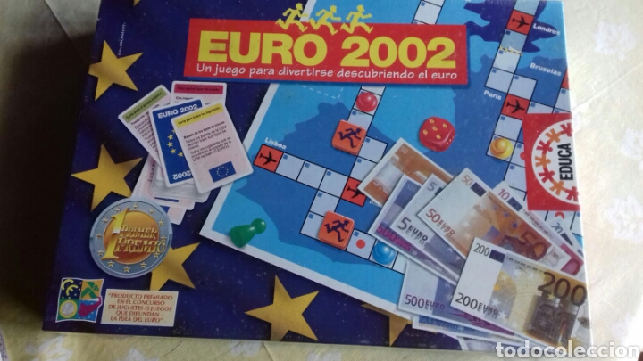 Juegos de mesa: Juego Euro 2002. Educa 1998. - Foto 1