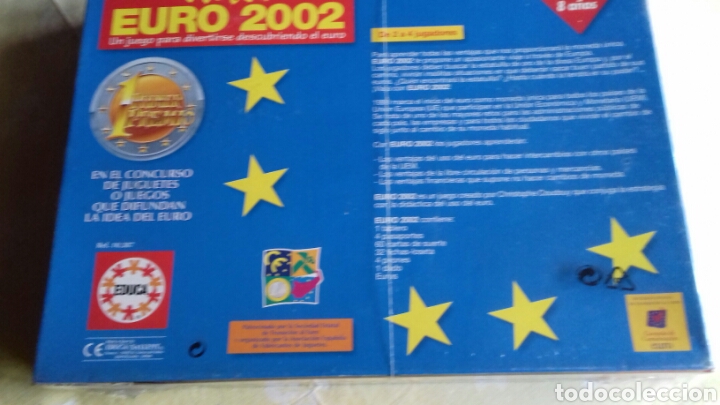 Juegos de mesa: Juego Euro 2002. Educa 1998. - Foto 2