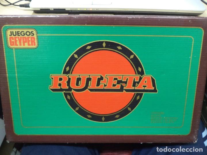 Juegos de mesa: Juegos Geyper.Ruleta.A&ntilde;os 70. - Foto 1