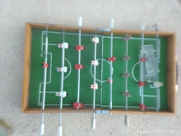 Juegos de mesa: Futbol&iacute;n de mesa antiguo - Foto 3