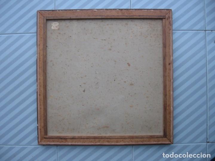 Juegos de mesa: Antiguo y enmarcado tablero de parchis - Foto 6