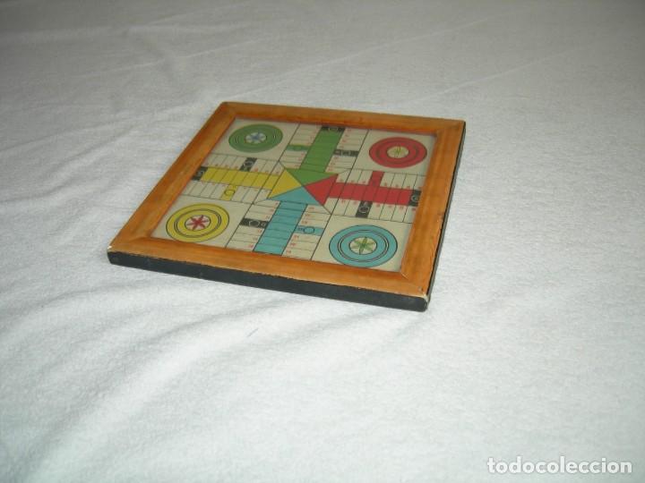 Juegos de mesa: Antiguo y peque&ntilde;o tablero de parch&iacute;s - Foto 6