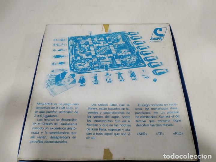 Juegos de mesa: ANTIGUO JUEGO  DE MESA MISTERIO DE CEFA - Foto 7