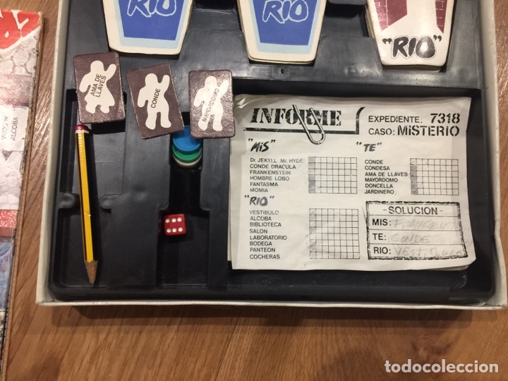 Juegos de mesa: Juego de mesa misterio cefa a&ntilde;os 80 . - Foto 5