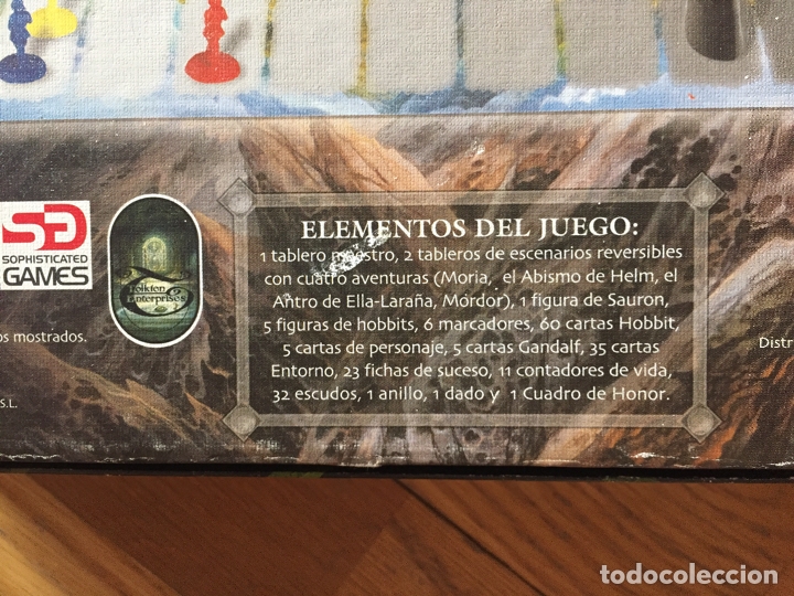 Juegos de mesa: JUEGO EL SE&Ntilde;OR DE LOS ANILLOS, Leer - Foto 3