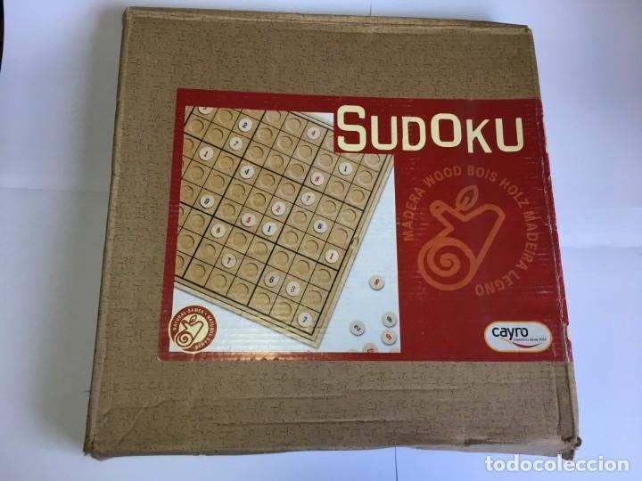 Juegos de mesa: JUEGO DE MESA SUDOKU CAYRO DE MADERA - Foto 1
