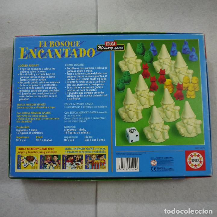 Juegos de mesa: EL BOSQUE ENCANTADO - EDUCA - 1997 - Foto 2