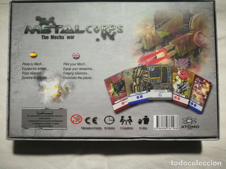 Juegos de mesa: JUEGO DE MESA METAL CORPS - Foto 4
