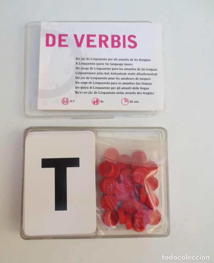 Juegos de mesa: JUEGO DE MESA - DE VERBIS - LINGUAM&Oacute;N . - Foto 1
