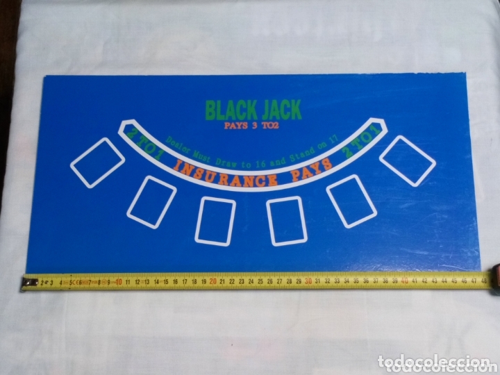 Juegos de mesa: Tablero de Craps y Black Jack - Foto 2