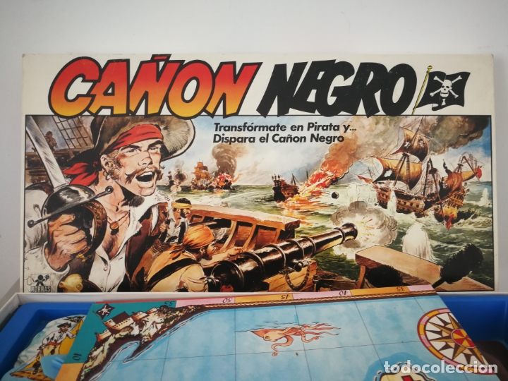 Juegos de mesa: JUEGO DE MESA CA&Ntilde;&Oacute;N NEGRO BORRAS - Foto 2