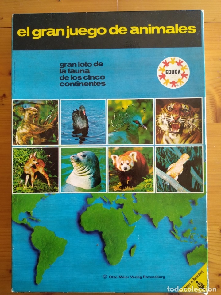 Juegos de mesa: EL GRAN JUEGO DE ANIMALES. EDUCA. - Foto 1