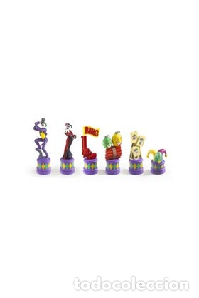 Juegos de mesa: BATMAN DARK KNIGHT CHESS SET AJEDREZ BATMAN VS JOKER DESCATALOGADO!!! - Foto 3