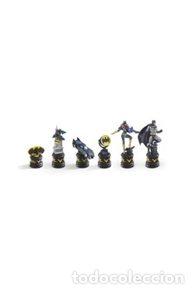 Juegos de mesa: BATMAN DARK KNIGHT CHESS SET AJEDREZ BATMAN VS JOKER DESCATALOGADO!!! - Foto 4