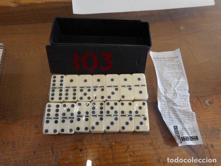 Juegos de mesa: Domin&oacute; de brandy 103 - Foto 2