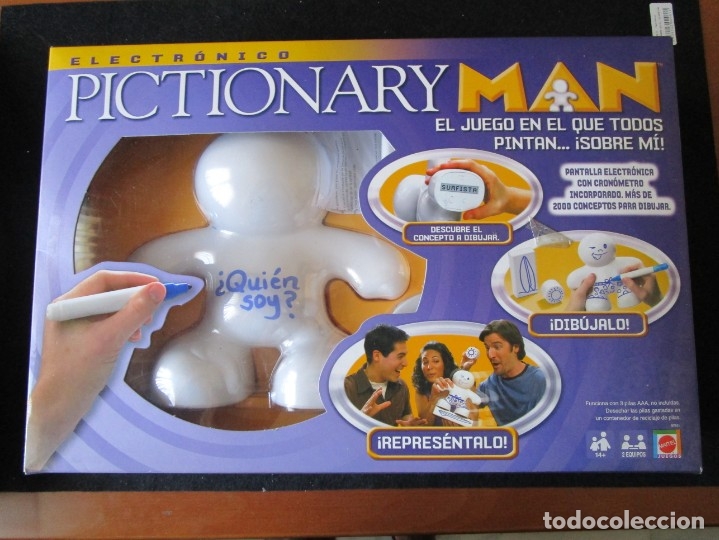 Juegos de mesa: PICTIONARY MAN - MATTEL. 2008 - Foto 1