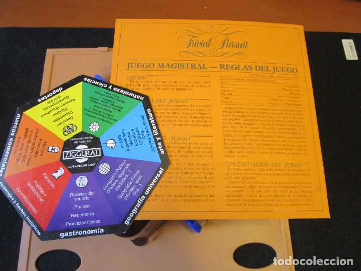 Juegos de mesa: ZIGGURAT. LA PIRAMIDE DEL SABER - NATHAN 1995 - Foto 5