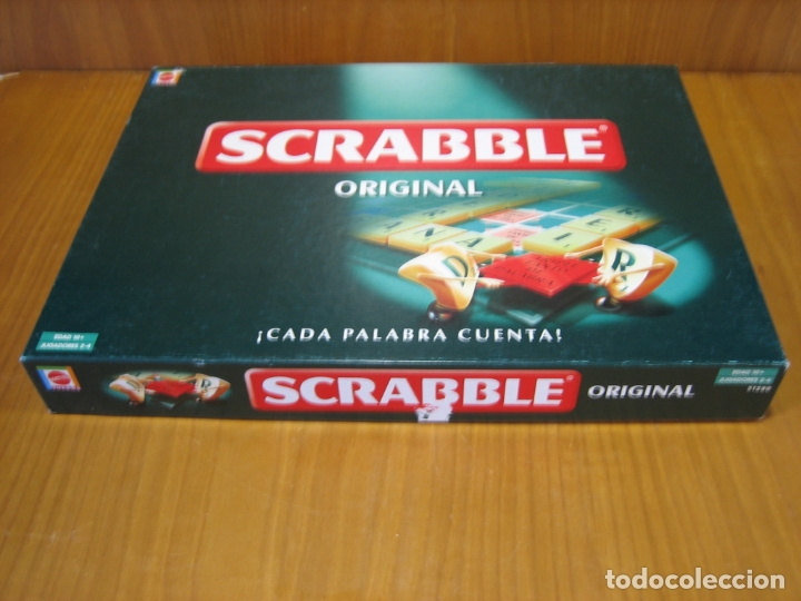 Juegos de mesa: Antiguo juego Scarbble de Mattel - Foto 4