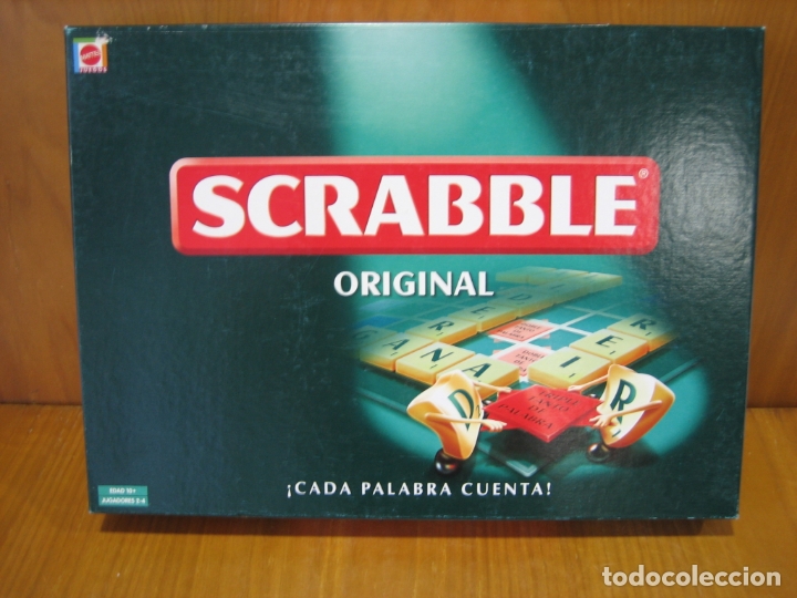 Juegos de mesa: Antiguo juego Scarbble de Mattel - Foto 1