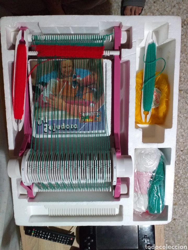 Juegos de mesa: JUEGO MI TEJEDORA TRABAJITOS DE FEBER - Foto 3