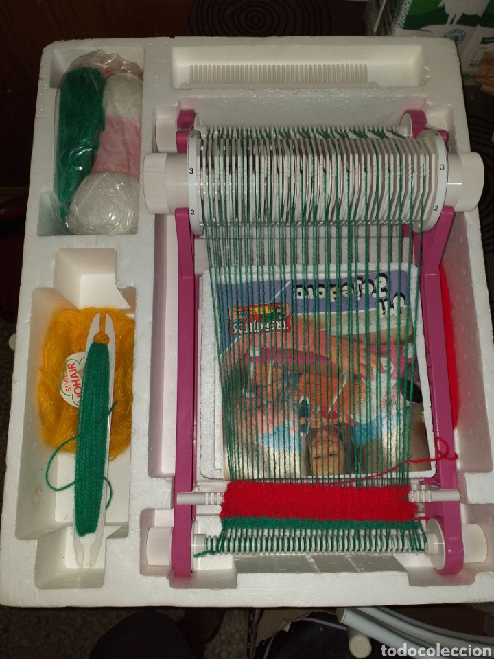 Juegos de mesa: JUEGO MI TEJEDORA TRABAJITOS DE FEBER - Foto 5