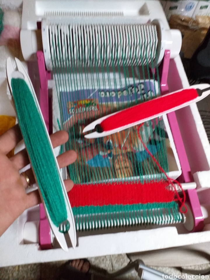Juegos de mesa: JUEGO MI TEJEDORA TRABAJITOS DE FEBER - Foto 6