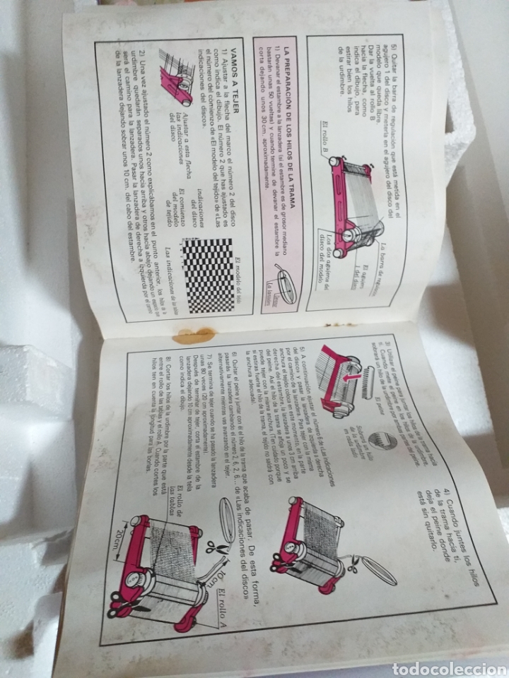 Juegos de mesa: JUEGO MI TEJEDORA TRABAJITOS DE FEBER - Foto 11