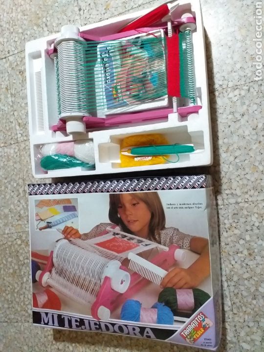 Juegos de mesa: JUEGO MI TEJEDORA TRABAJITOS DE FEBER - Foto 1