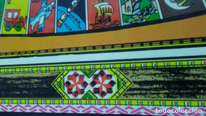 Juegos de mesa: ANTIGUO TABLERO JUEGO DE LA OCA PARCH&Iacute;S - Foto 5
