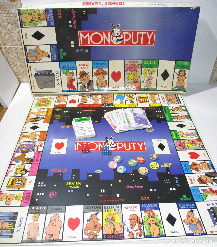 juego de mesa erótico, para adultos, monoputy, - Comprar ...