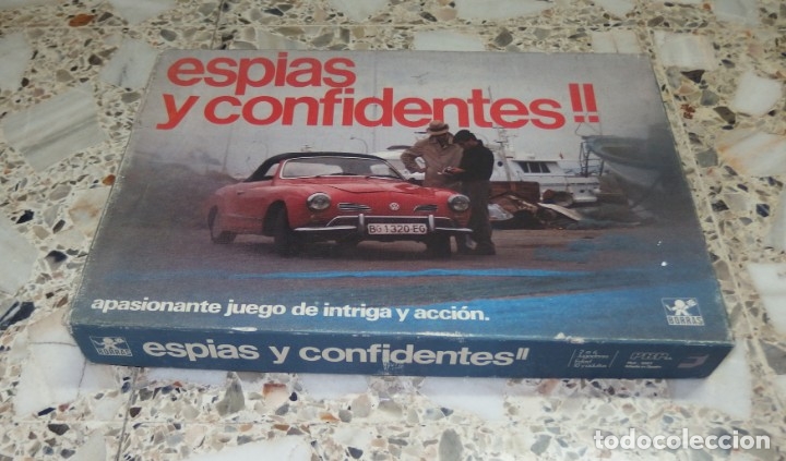 Juegos de mesa: ESP&Iacute;AS O CONFIDENTES,BORR&Aacute;S,CAJA ORIGINAL - Foto 1