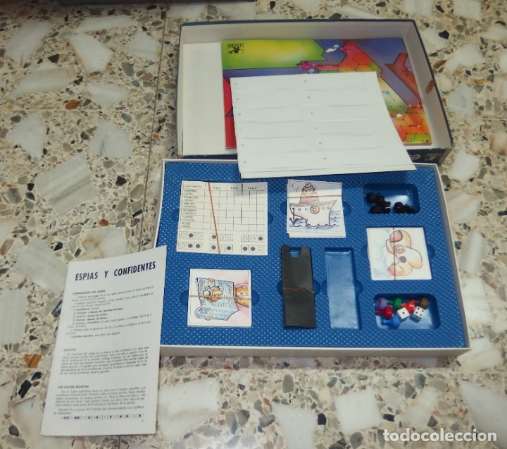Juegos de mesa: ESP&Iacute;AS O CONFIDENTES,BORR&Aacute;S,CAJA ORIGINAL - Foto 3