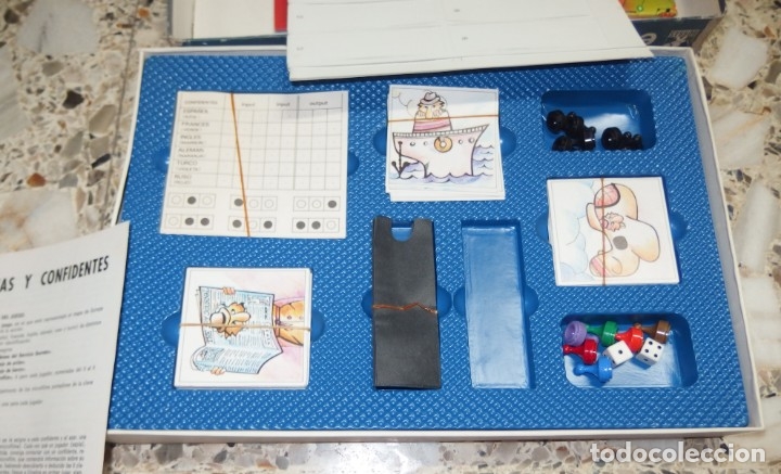 Juegos de mesa: ESP&Iacute;AS O CONFIDENTES,BORR&Aacute;S,CAJA ORIGINAL - Foto 4