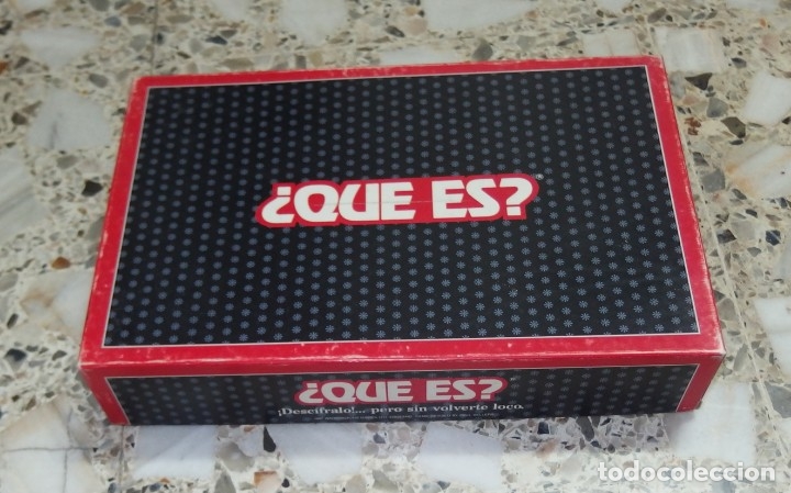 Juegos de mesa: &iquest;QU&Eacute; ES?DE BORR&Aacute;S,CAJA ORIGINAL,A&Ntilde;O 1987 - Foto 1