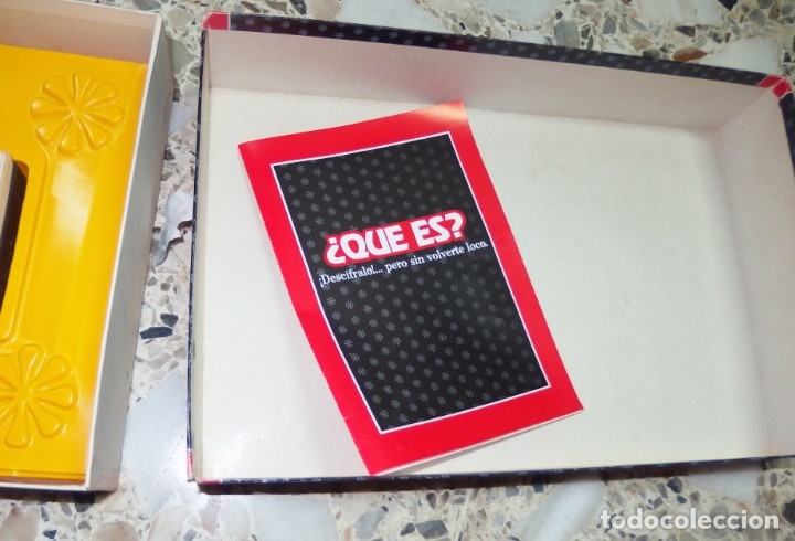 Juegos de mesa: &iquest;QU&Eacute; ES?DE BORR&Aacute;S,CAJA ORIGINAL,A&Ntilde;O 1987 - Foto 5