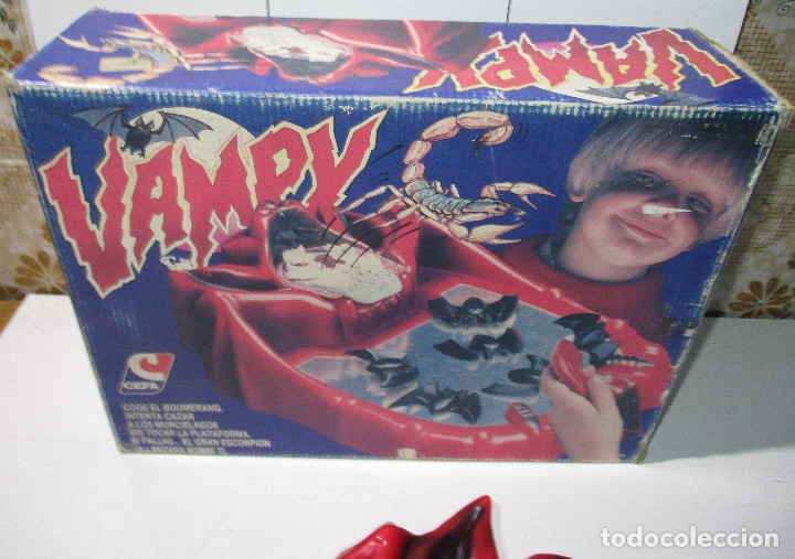 Juegos de mesa: juego de mesa VAMPY de Cefa, a&ntilde;os 80 - Foto 3