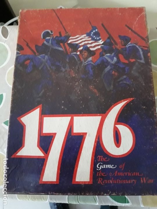 Juegos de mesa: Wargame 1776, guerra Independencia de EEUU de avalon Hill