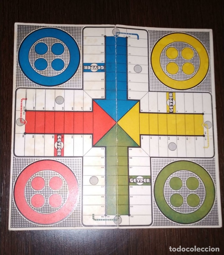Juegos de mesa: TABLERO DE PARCHIS GEYPER. - Foto 1