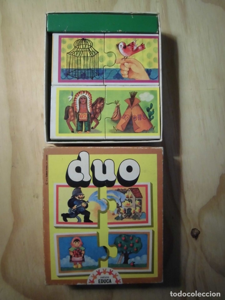 Juegos de mesa: JUEGO PUZZLE D&Uacute;O EDUCA - Foto 2