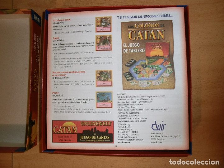 Juegos de mesa: Catan cartas - Foto 4