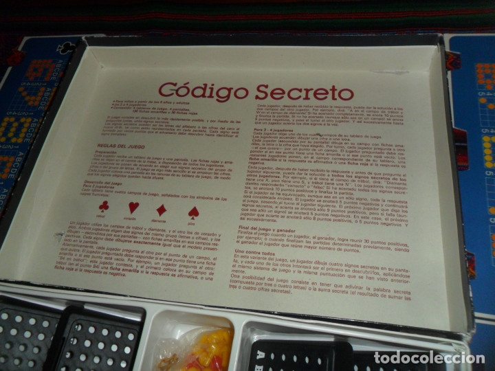 Juegos de mesa: C&Oacute;DIGO SECRETO. JUEGOS EDUCA. A&Ntilde;OS 80. - Foto 6