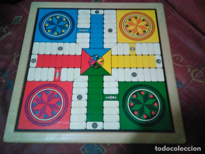 Juegos de mesa: tablero doble cara ajedrez y parchis - Foto 5