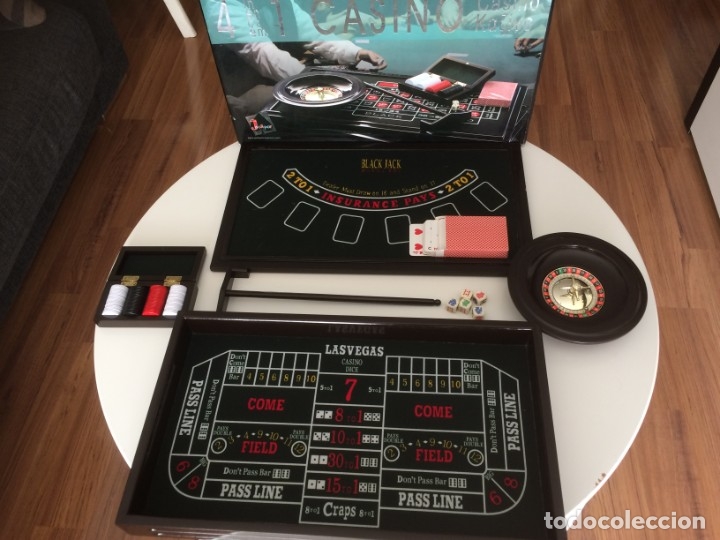 Casino 4 En 1 Ruleta Black Jack Dados Y P Buy Old Board Games At Todocoleccion